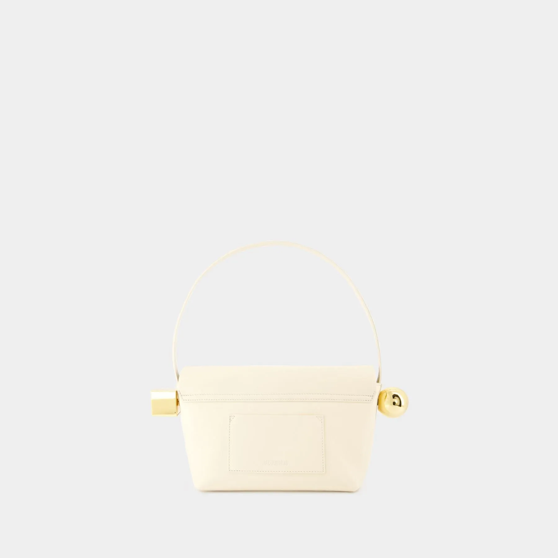 Le Rond Carre Bag - Jacquemus - Leather - Ivory