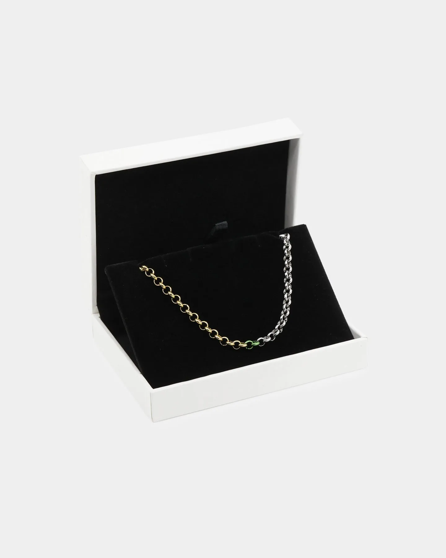 Loiter 18" Split Chain Necklace Gold/Silver
