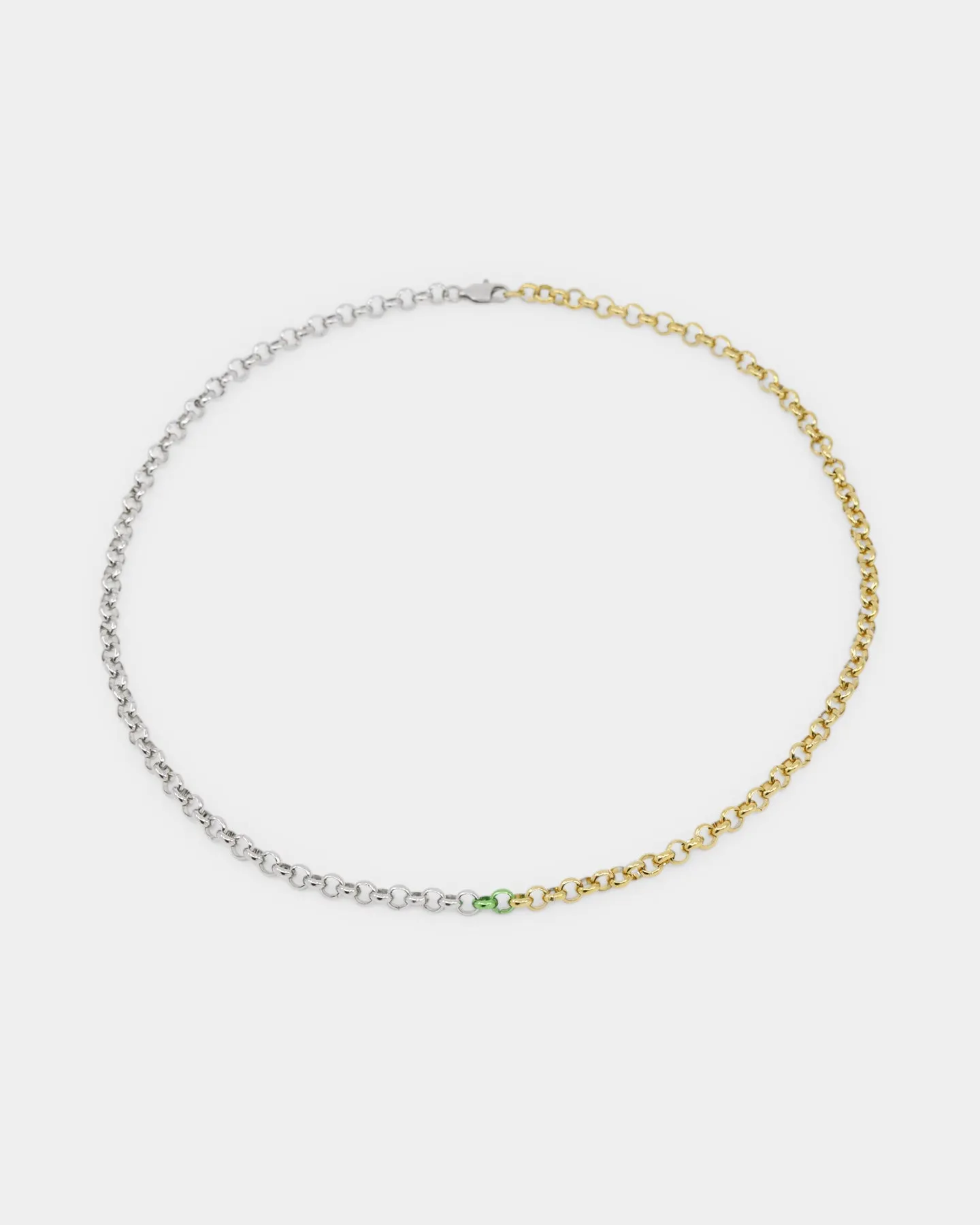 Loiter 18" Split Chain Necklace Gold/Silver