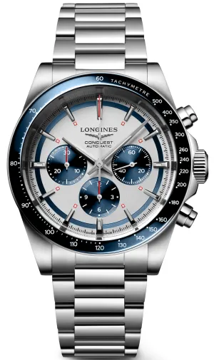 Longines Conquest Ceramic Mens Watch