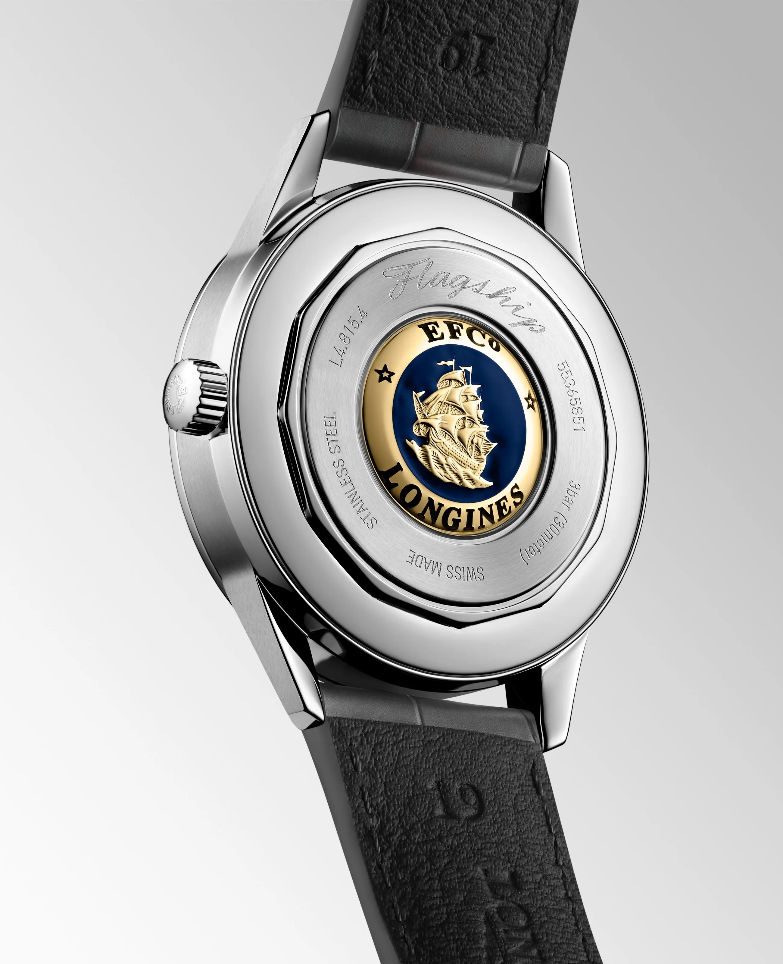 Longines Flagship Heritage Sunray Anthracite Mens Watch