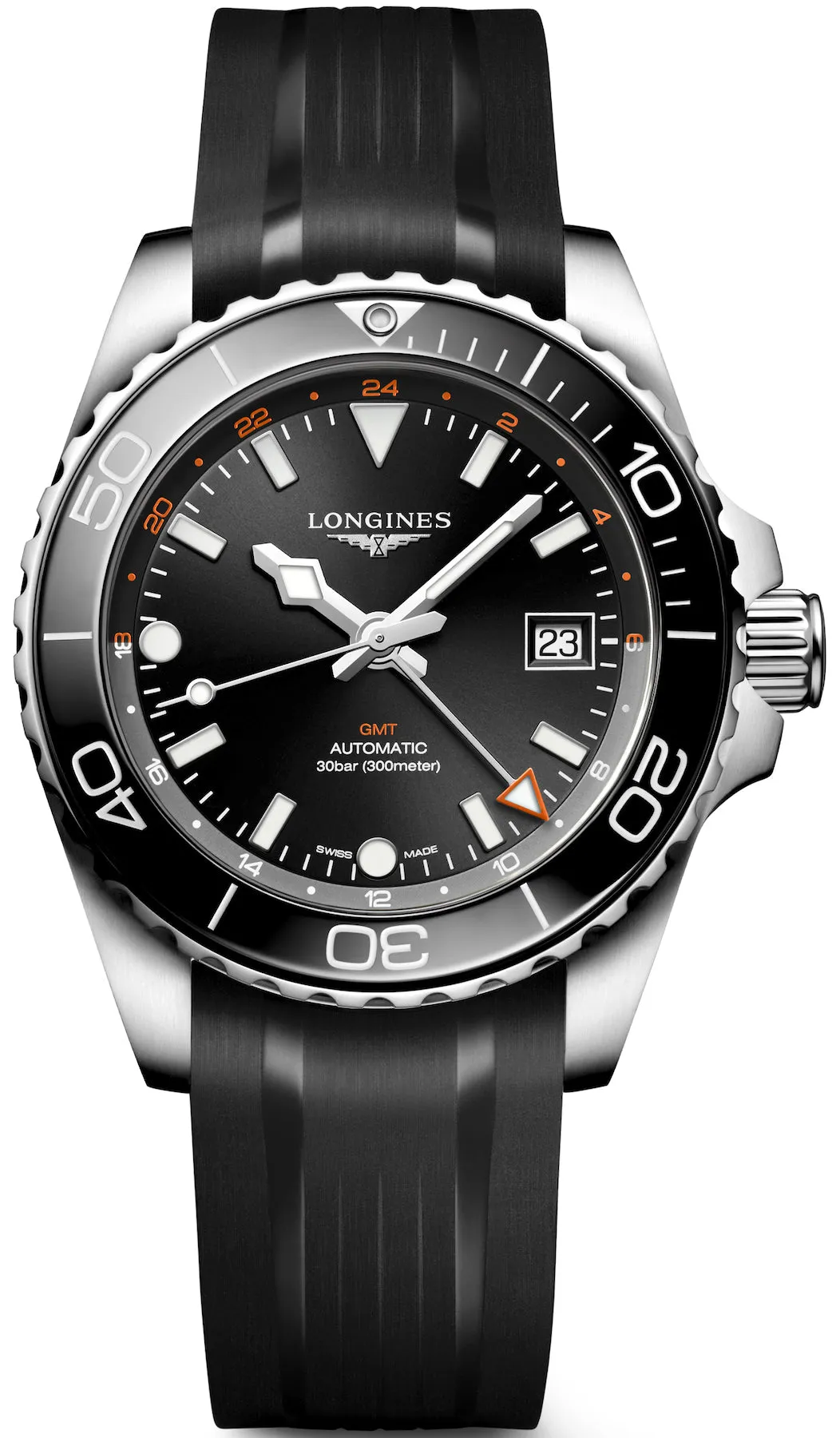 Longines HydroConquest GMT Mens Watch