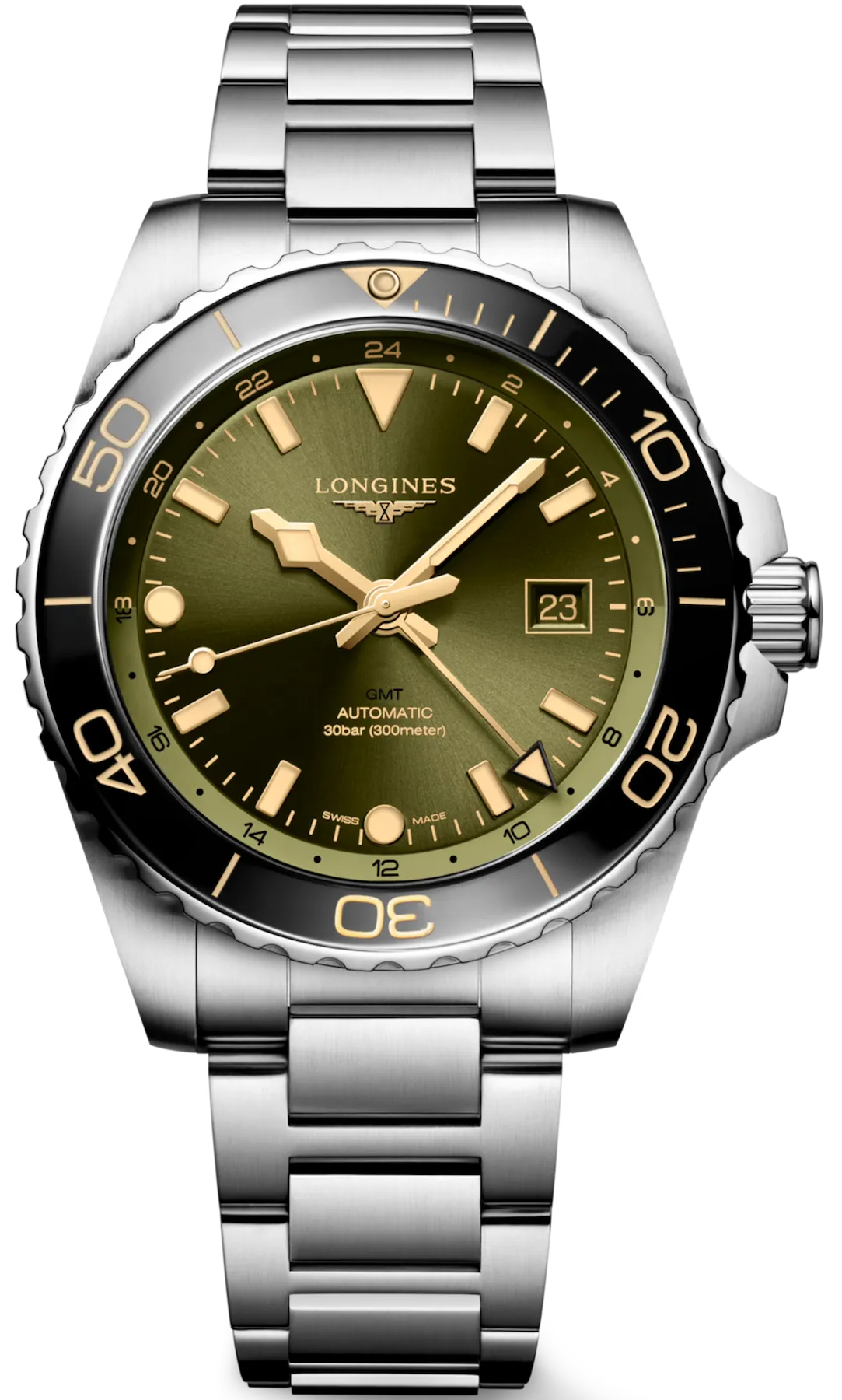 Longines HydroConquest GMT Mens Watch