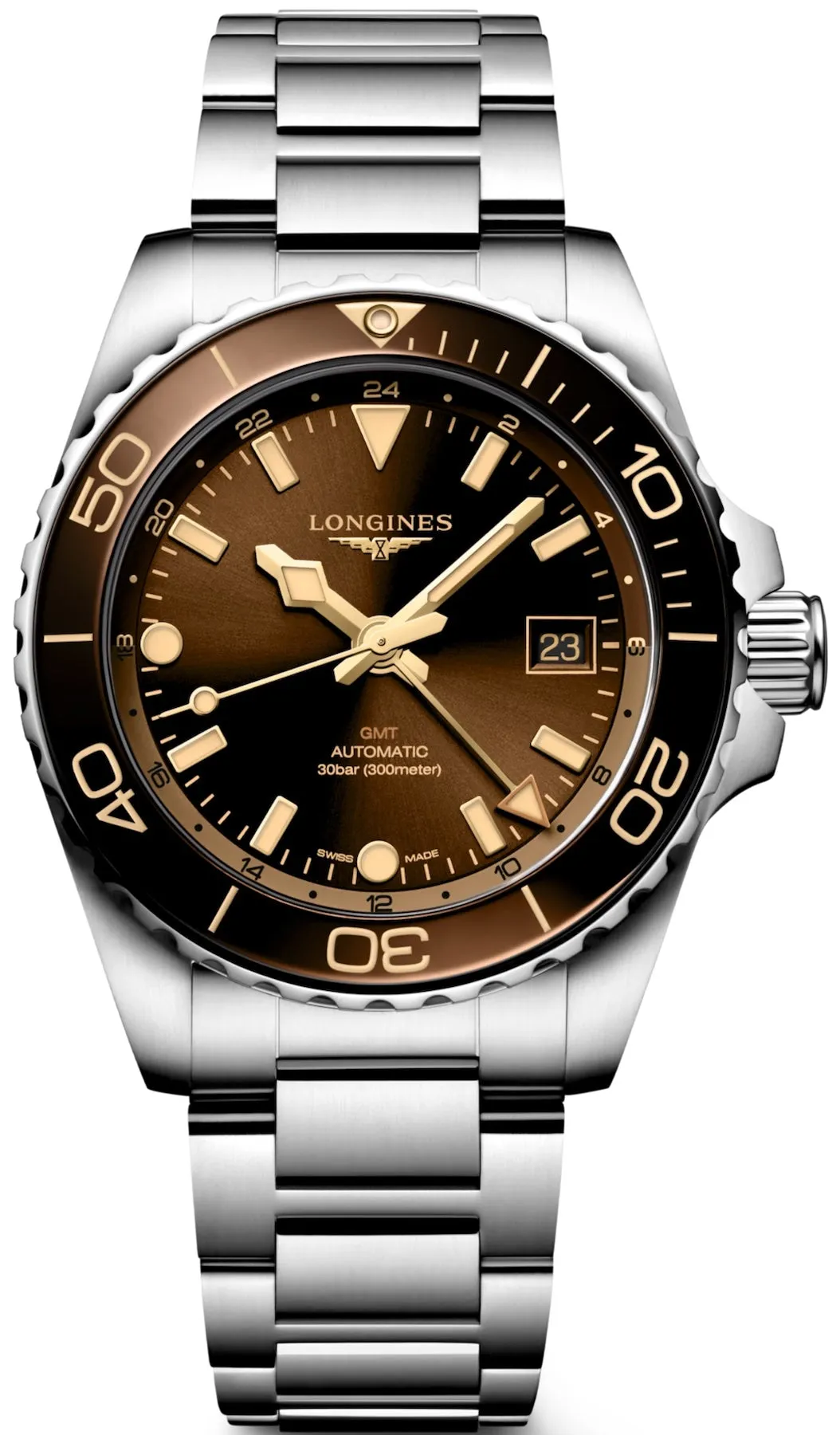 Longines HydroConquest GMT Mens Watch