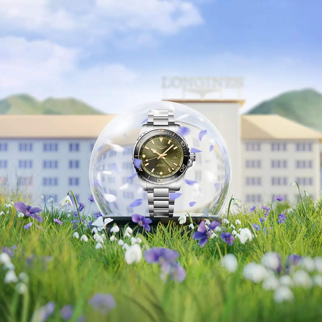 Longines HydroConquest GMT Mens Watch
