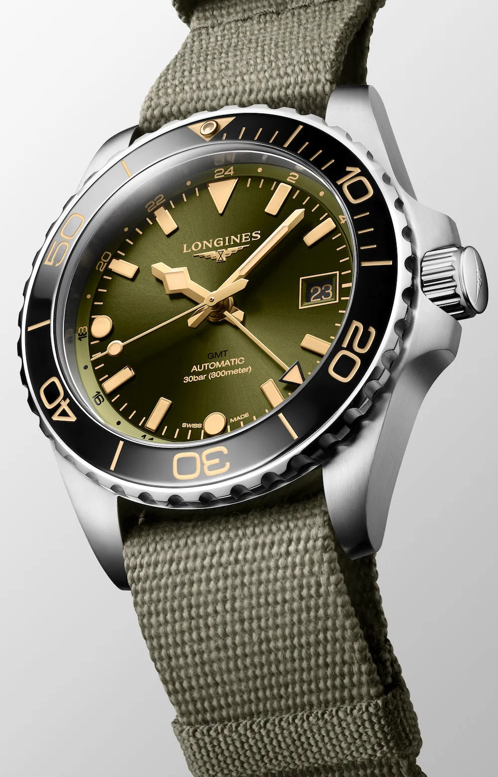 Longines HydroConquest GMT Mens Watch