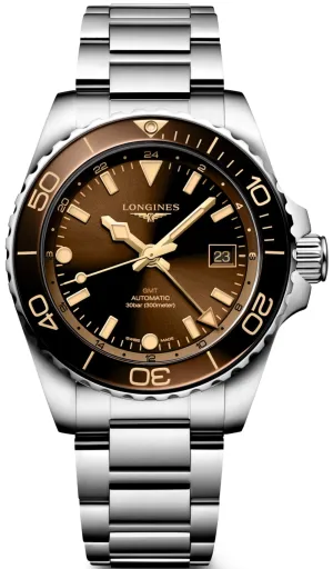 Longines HydroConquest GMT Mens Watch