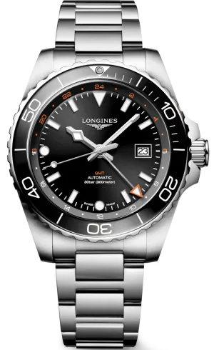 Longines HydroConquest GMT Mens Watch