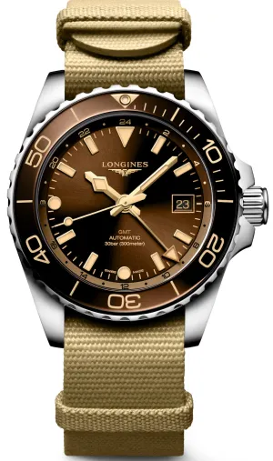 Longines HydroConquest GMT Mens Watch