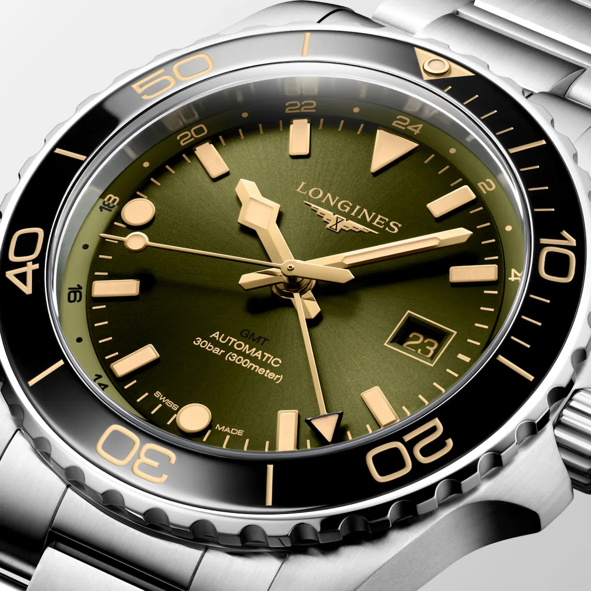 Longines HydroConquest GMT Mens Watch