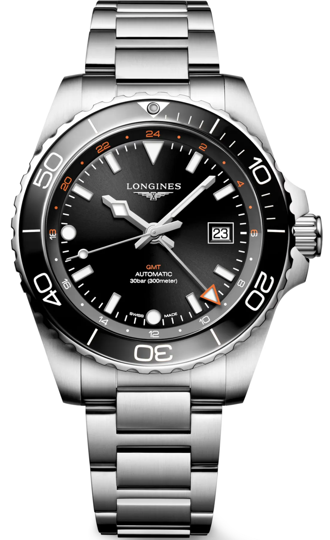 Longines HydroConquest GMT Mens Watch