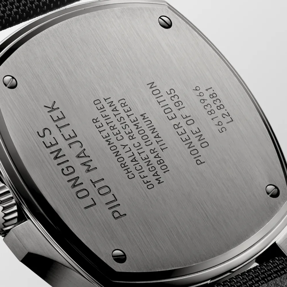 Longines Pilot Majetek Pioneer Titanium Limited Edition Watch