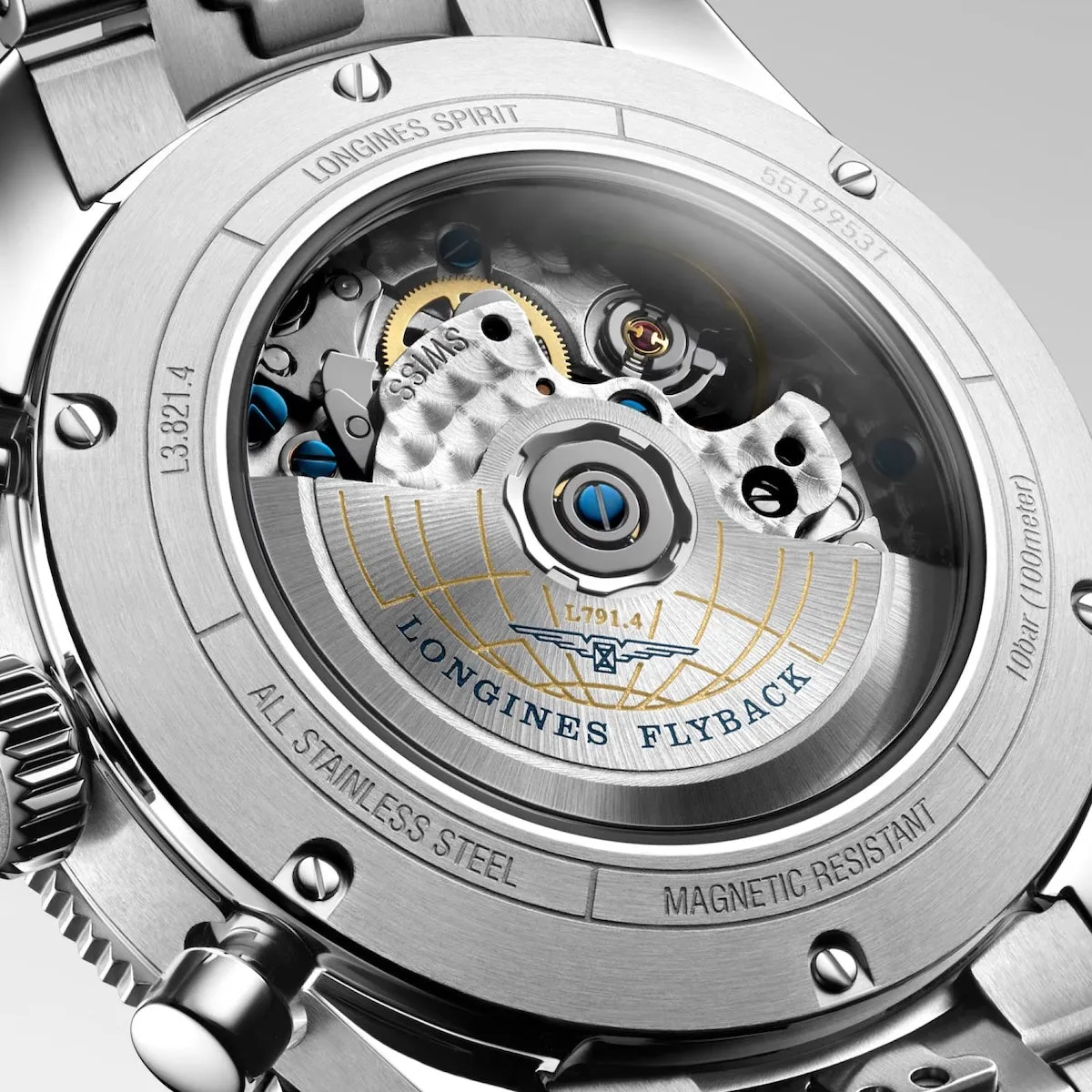 Longines Spirit Flyback Mens Watch