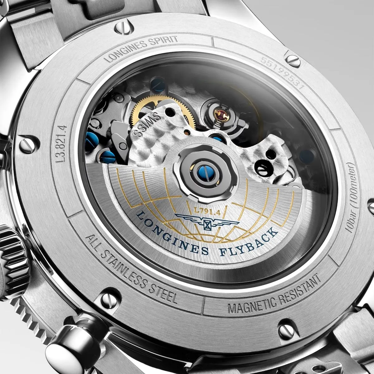 Longines Spirit Flyback Mens Watch