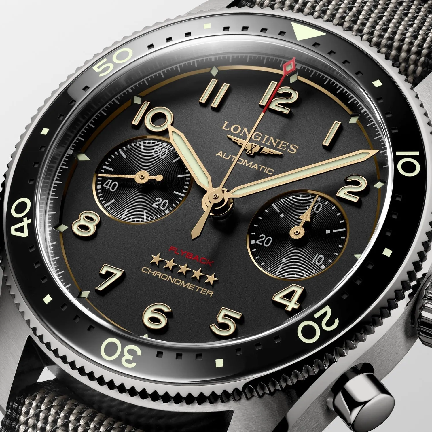 Longines Spirit Flyback Mens Watch