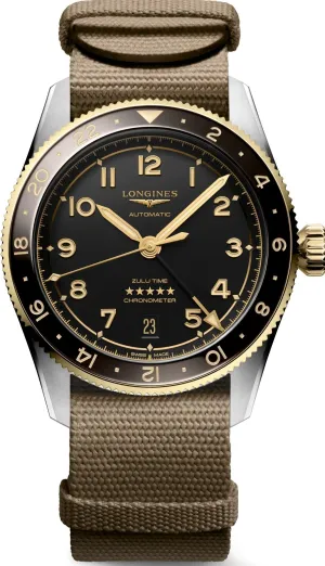 Longines Spirit Zulu Time 39 Mens Watch