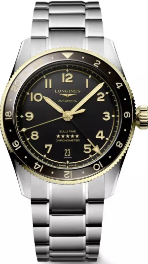 Longines Spirit Zulu Time 39 Mens Watch