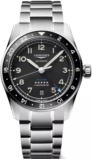 Longines Spirit Zulu Time 39 Mens Watch