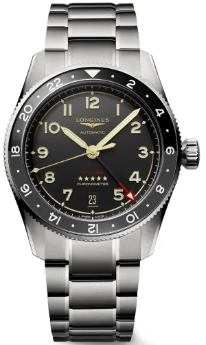 Longines Spirit Zulu Time Titanium Watch