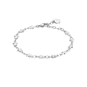 Luca Barra Ladies Steel Bracelet with Stars