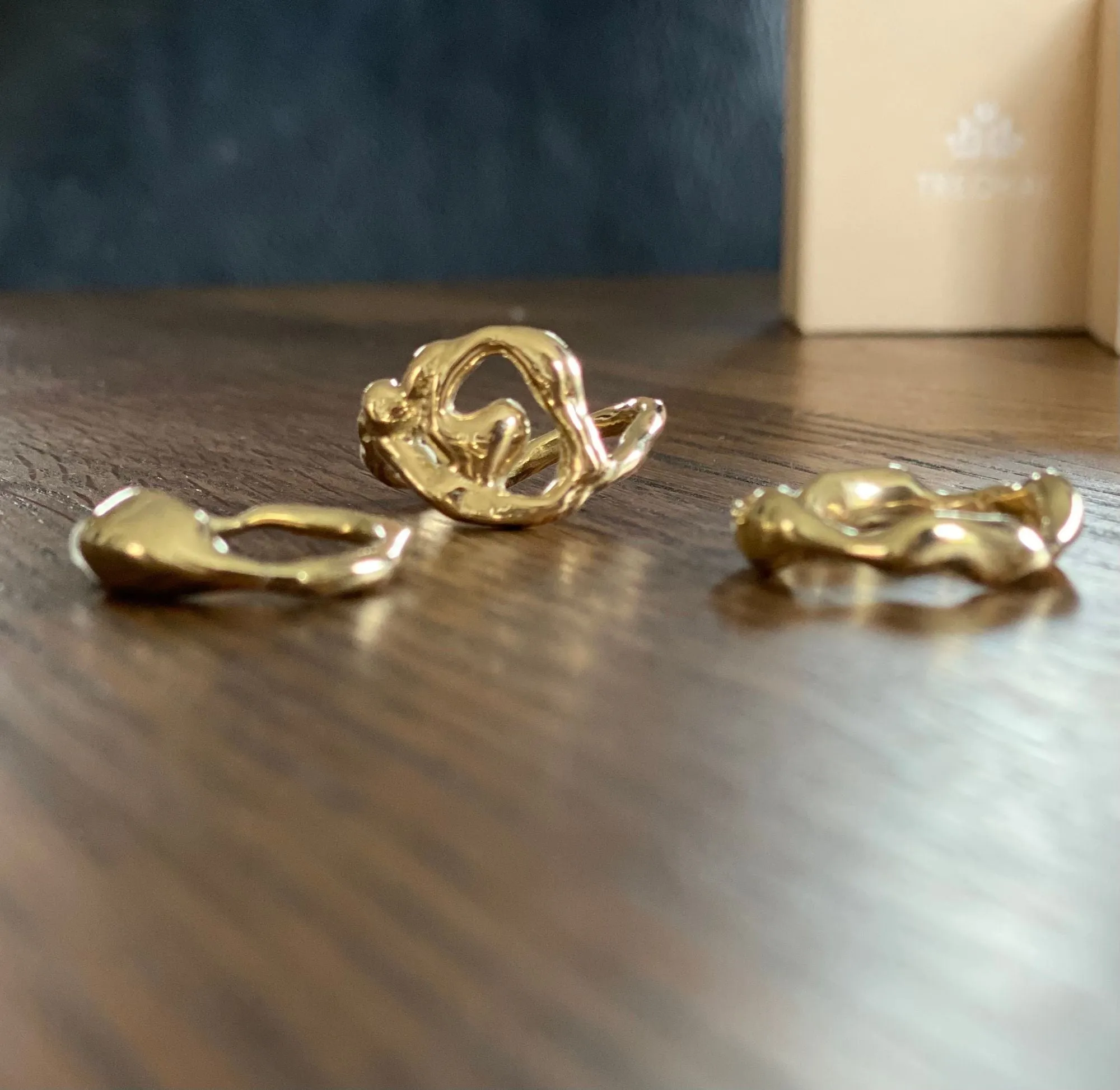 Lunar Maze 14K Gold Ring