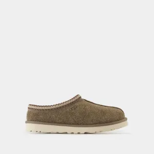 M Tasman Shaggy Mules - UGG - Leather - Brown