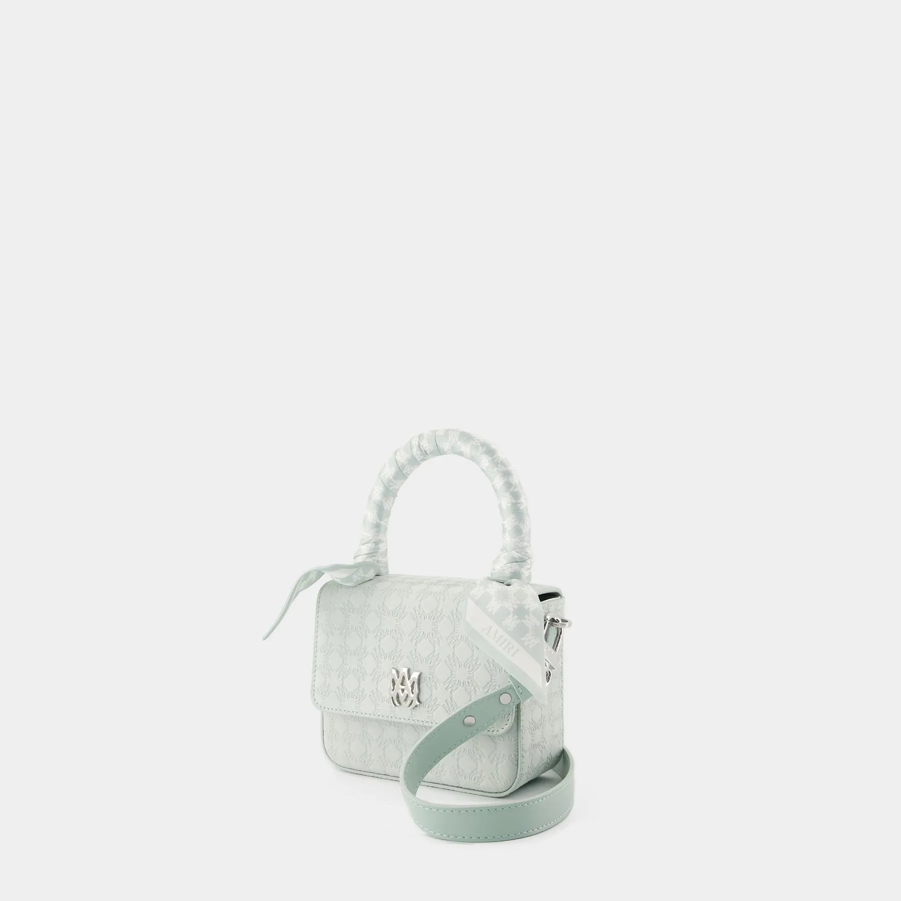 Ma Quad Micro Purse - Amiri - Leather - Blue