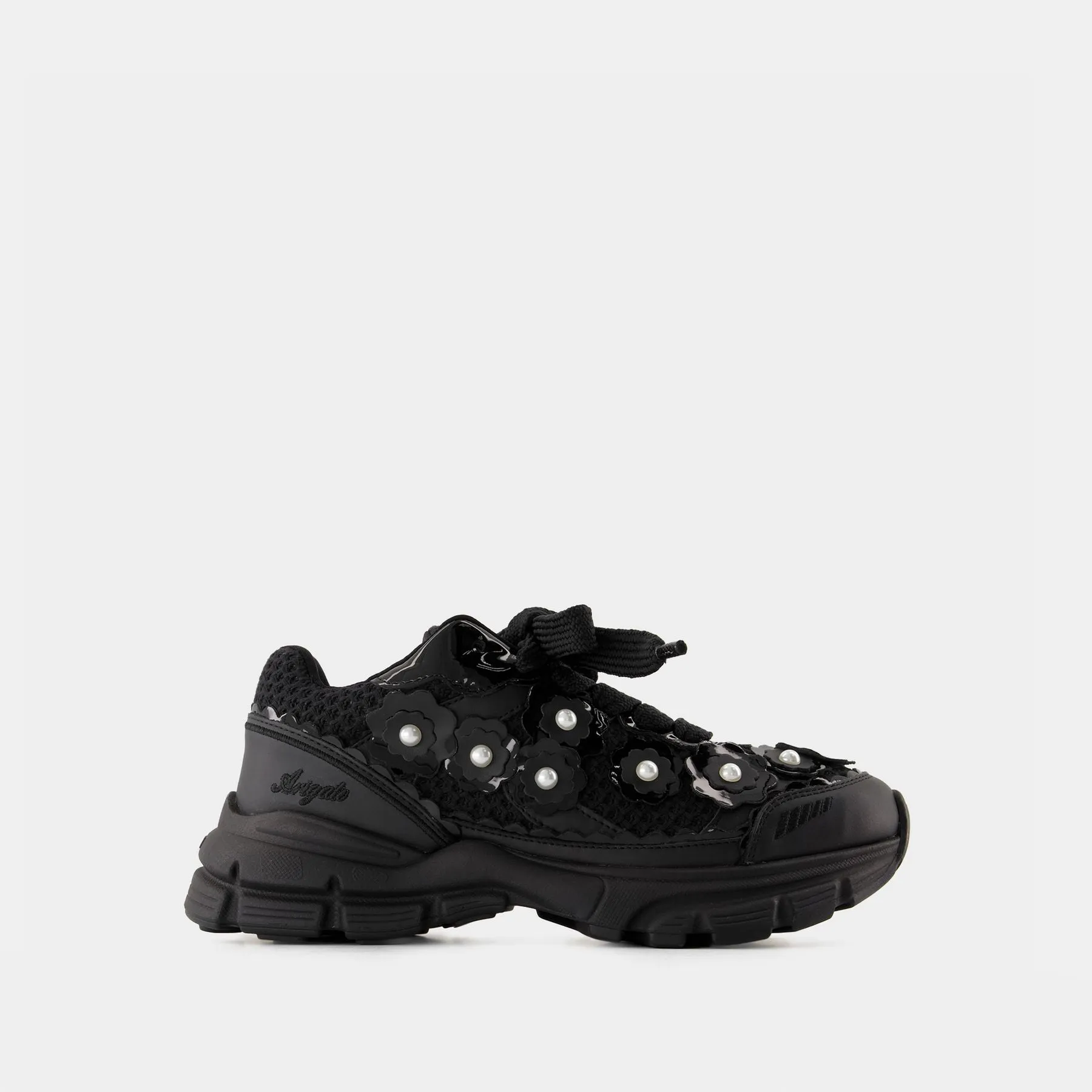 Marathon Flwr Sneakers - Axel Arigato - Leather - Black
