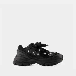 Marathon Flwr Sneakers - Axel Arigato - Leather - Black