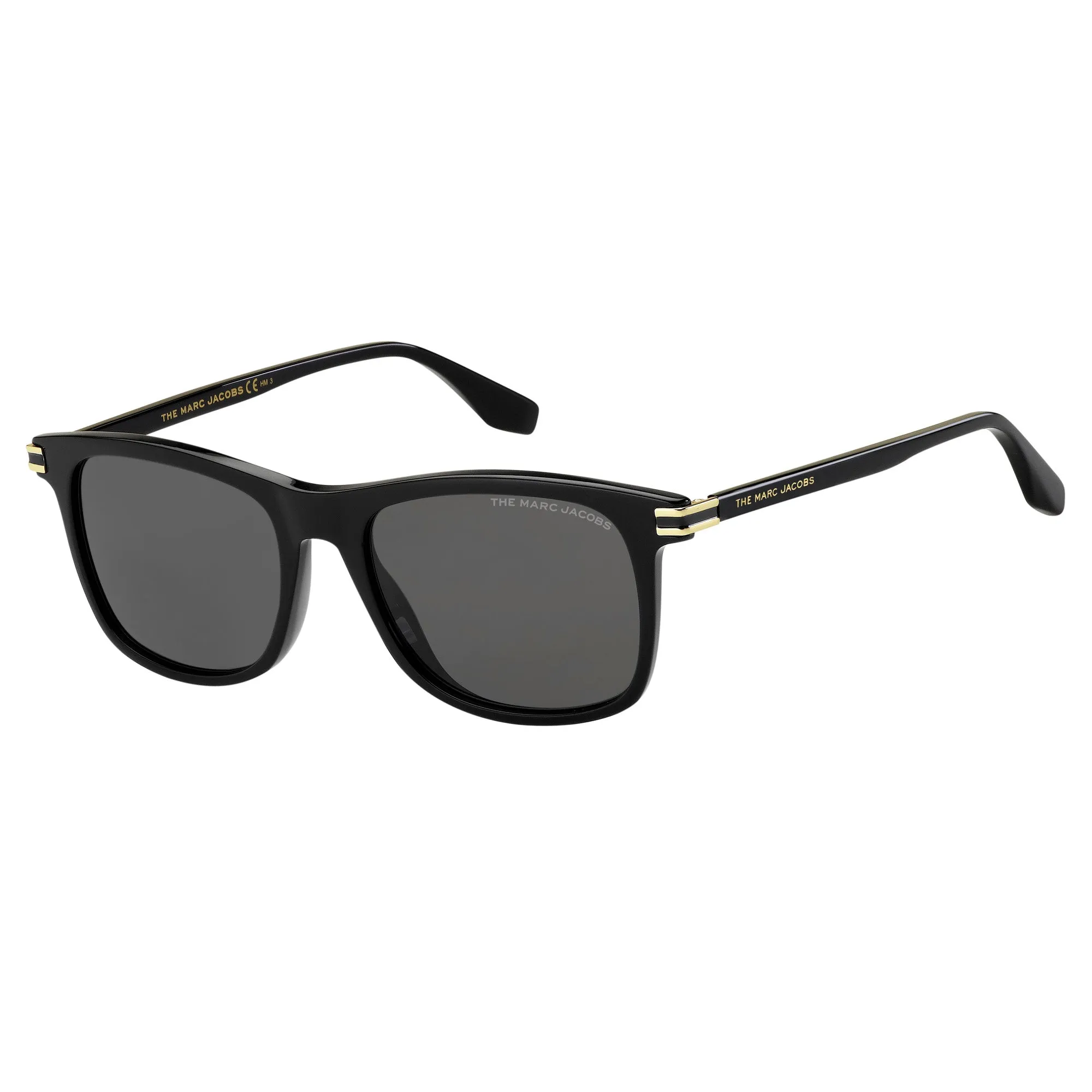 Marc Jacobs MARC 530/S 2M2 54IR(MJ23) Men's Black Gold Sunglasses