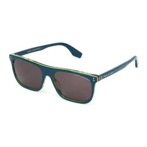 Marc Jacobs Men's Rectangular Sunglasses Flat Top Turquoise MARC 393/S ZI9