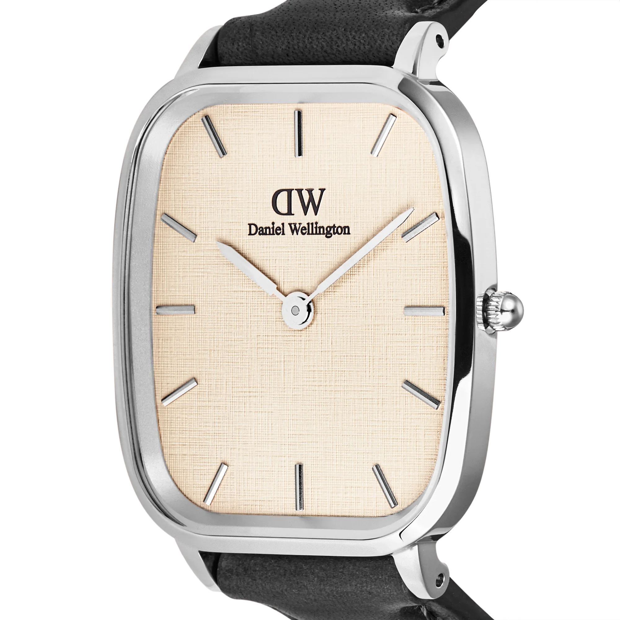 Marlon Sheffield Linen Silver Daniel Wellington