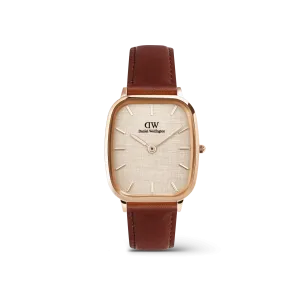 Marlon St Mawes Linen Rose Gold Daniel Wellington