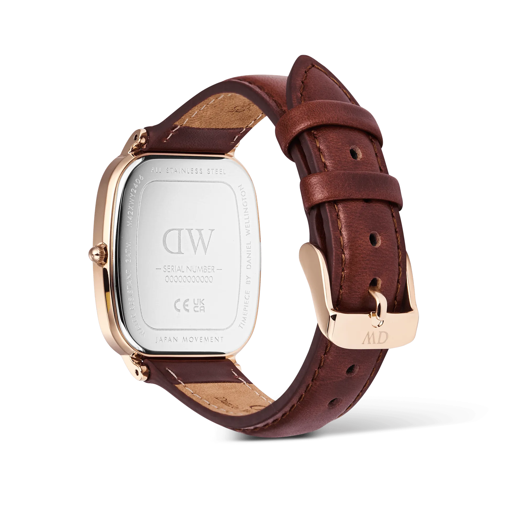 Marlon St Mawes Linen Rose Gold Daniel Wellington