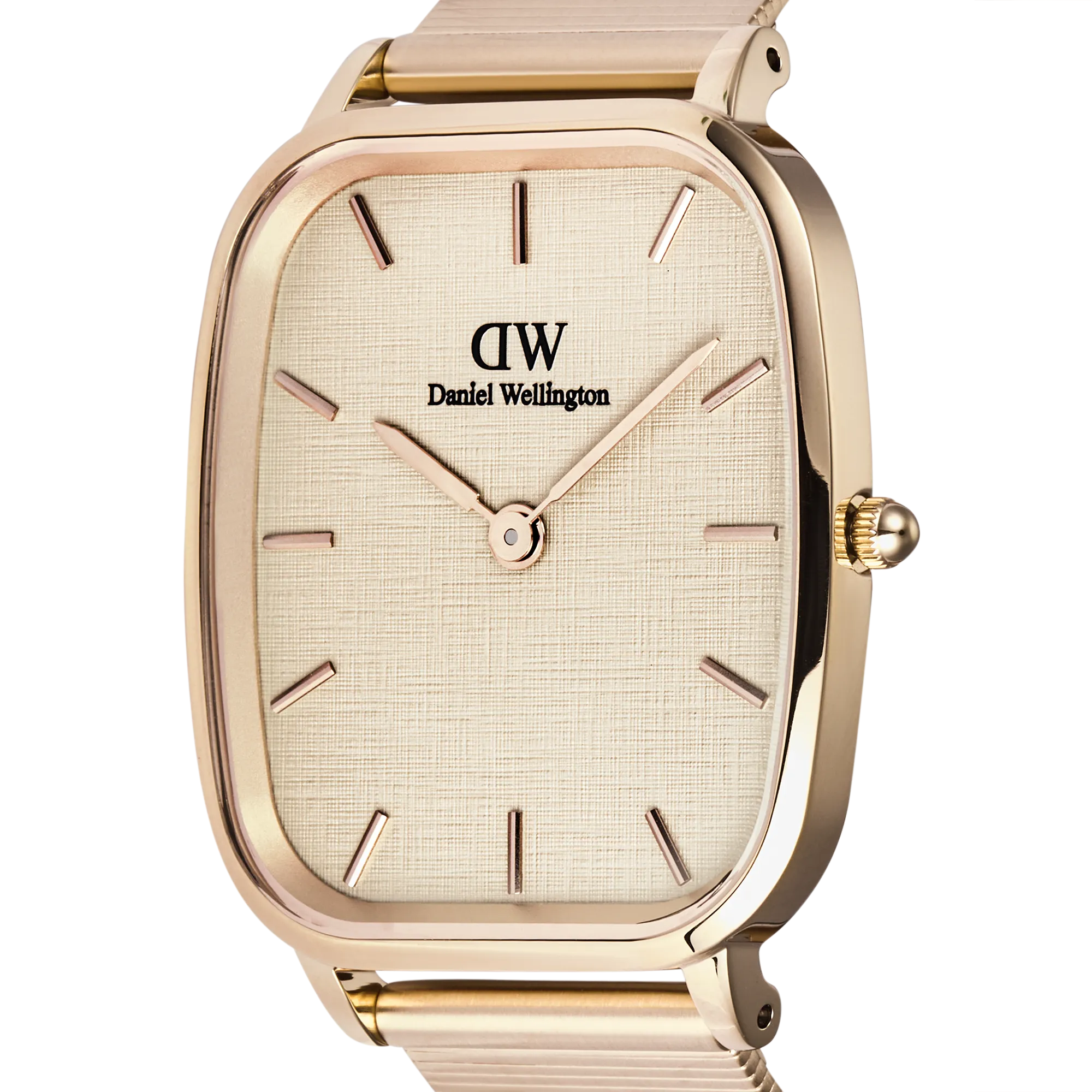 Marlon Wire Linen Rose Gold Daniel Wellington