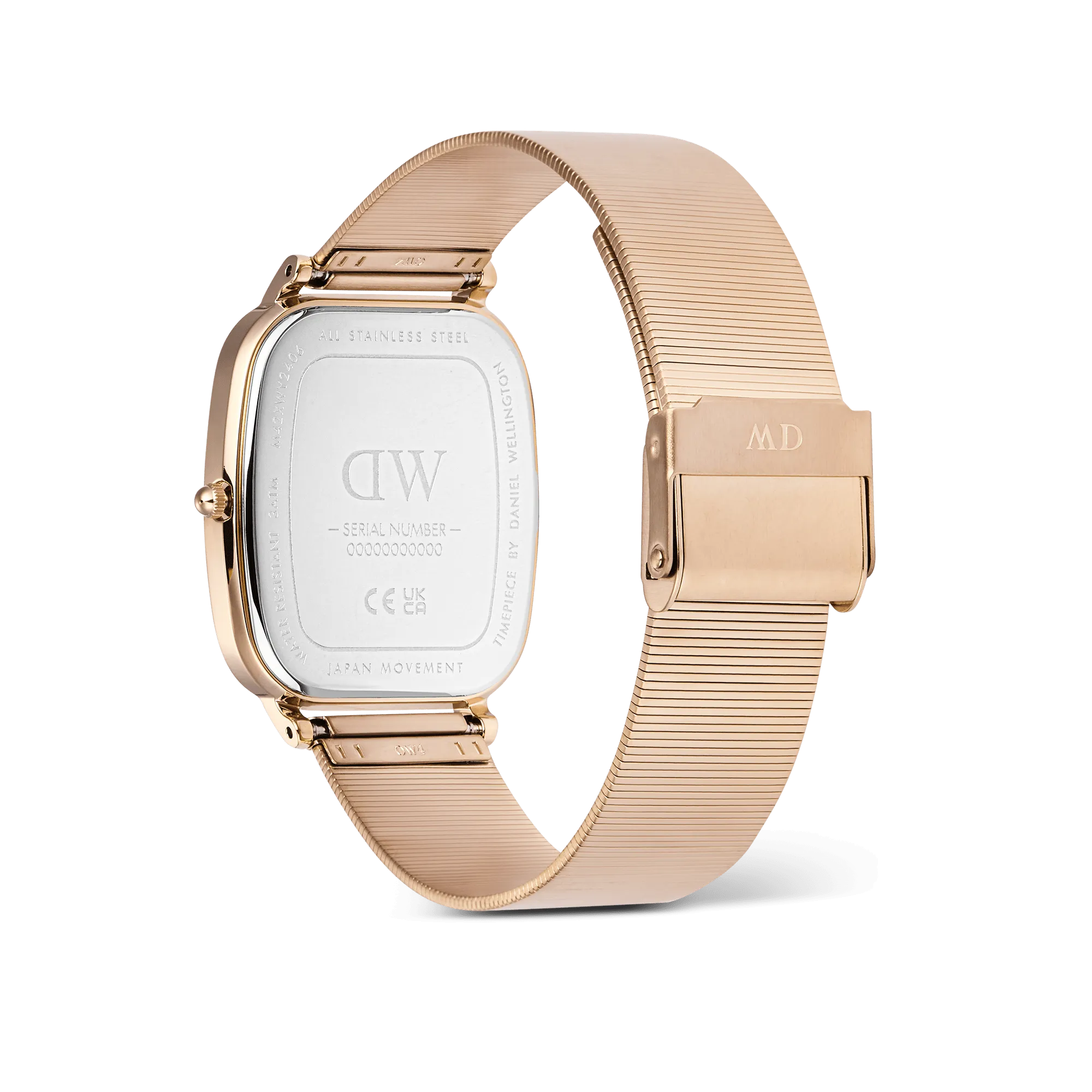 Marlon Wire Linen Rose Gold Daniel Wellington