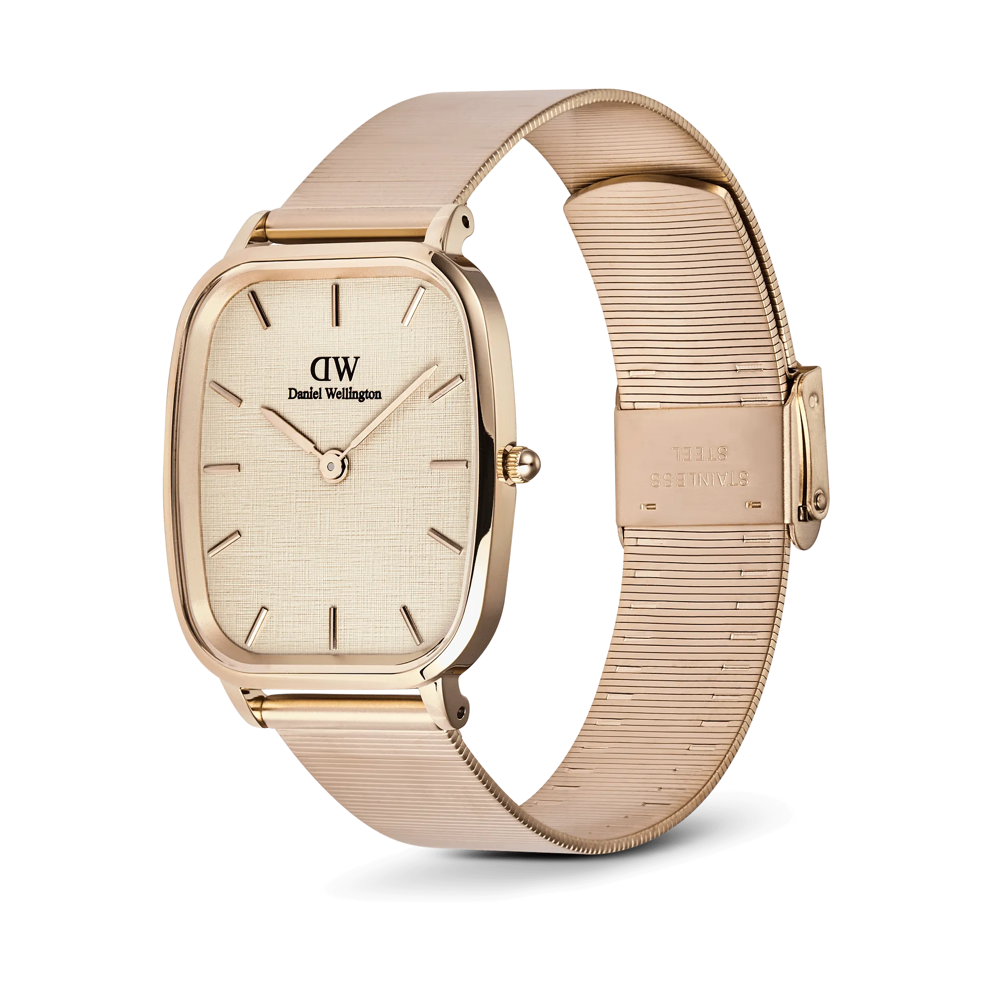 Marlon Wire Linen Rose Gold Daniel Wellington