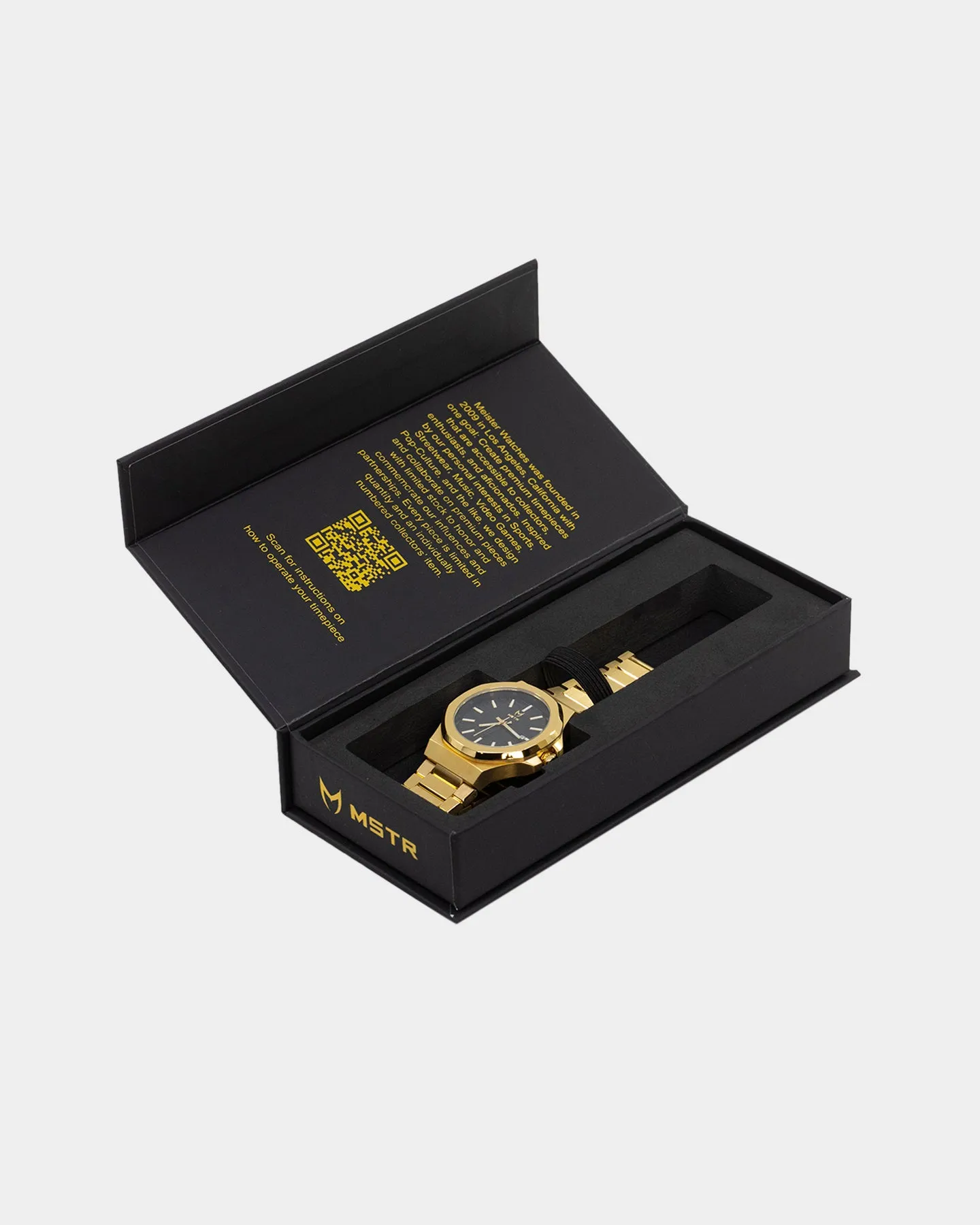 Meister Day Trip Watch Gold/Black
