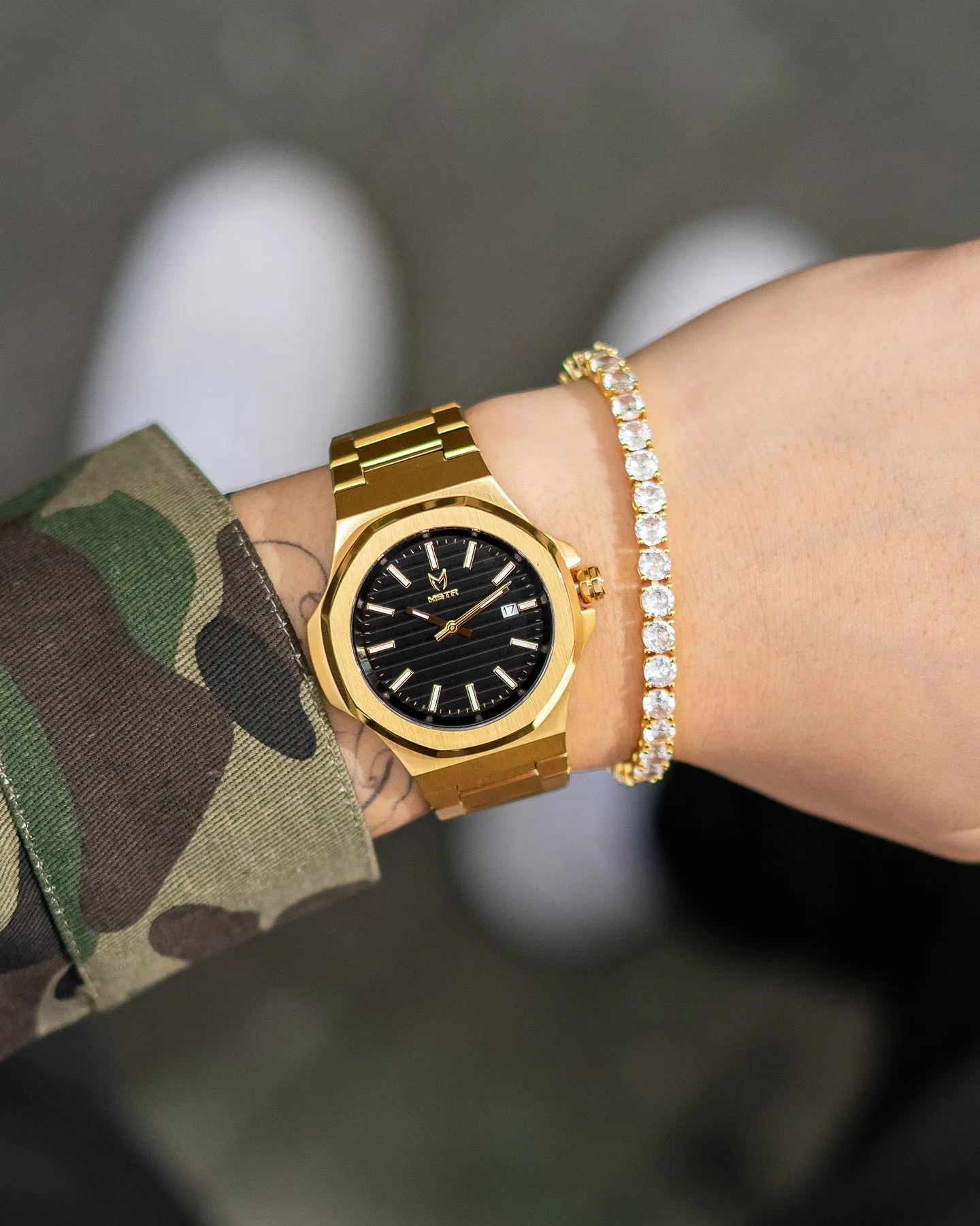 Meister Day Trip Watch Gold/Black