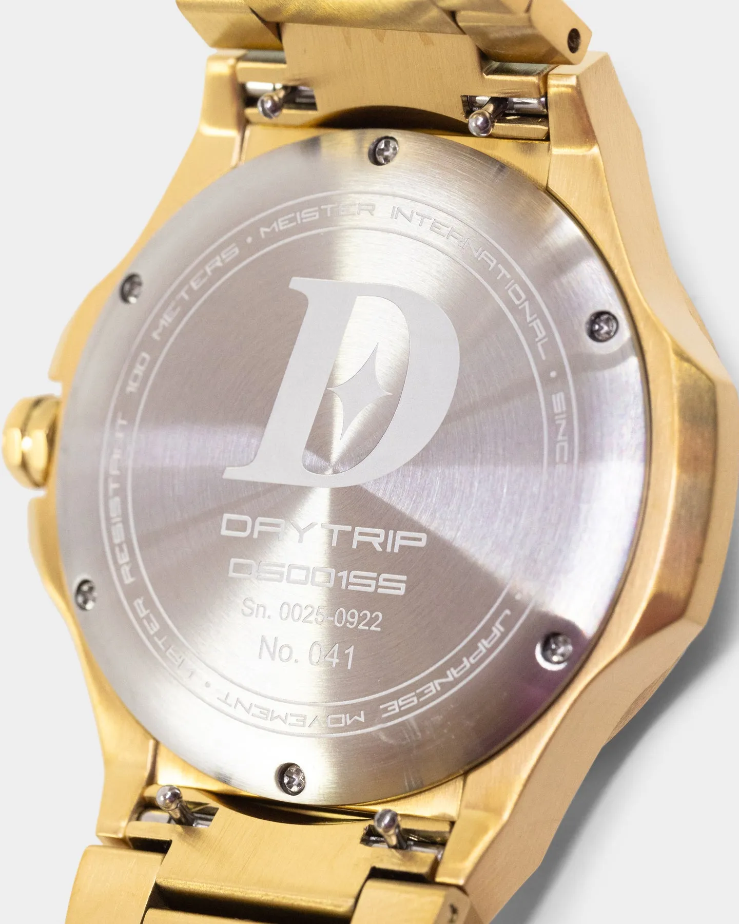 Meister Day Trip Watch Gold/Black
