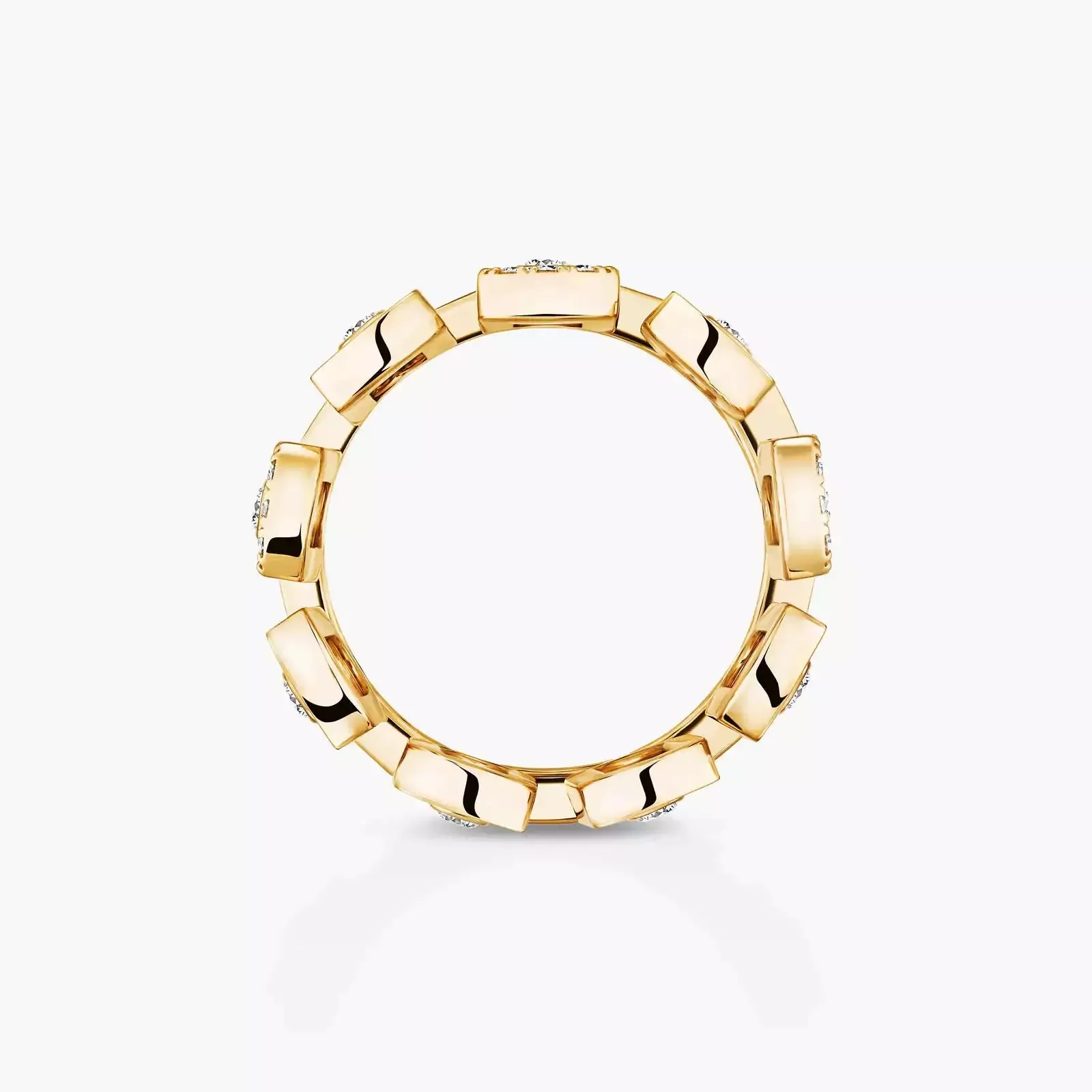 Messika Move Iconica 18ct Yellow Gold 0.60ct Diamond Ring