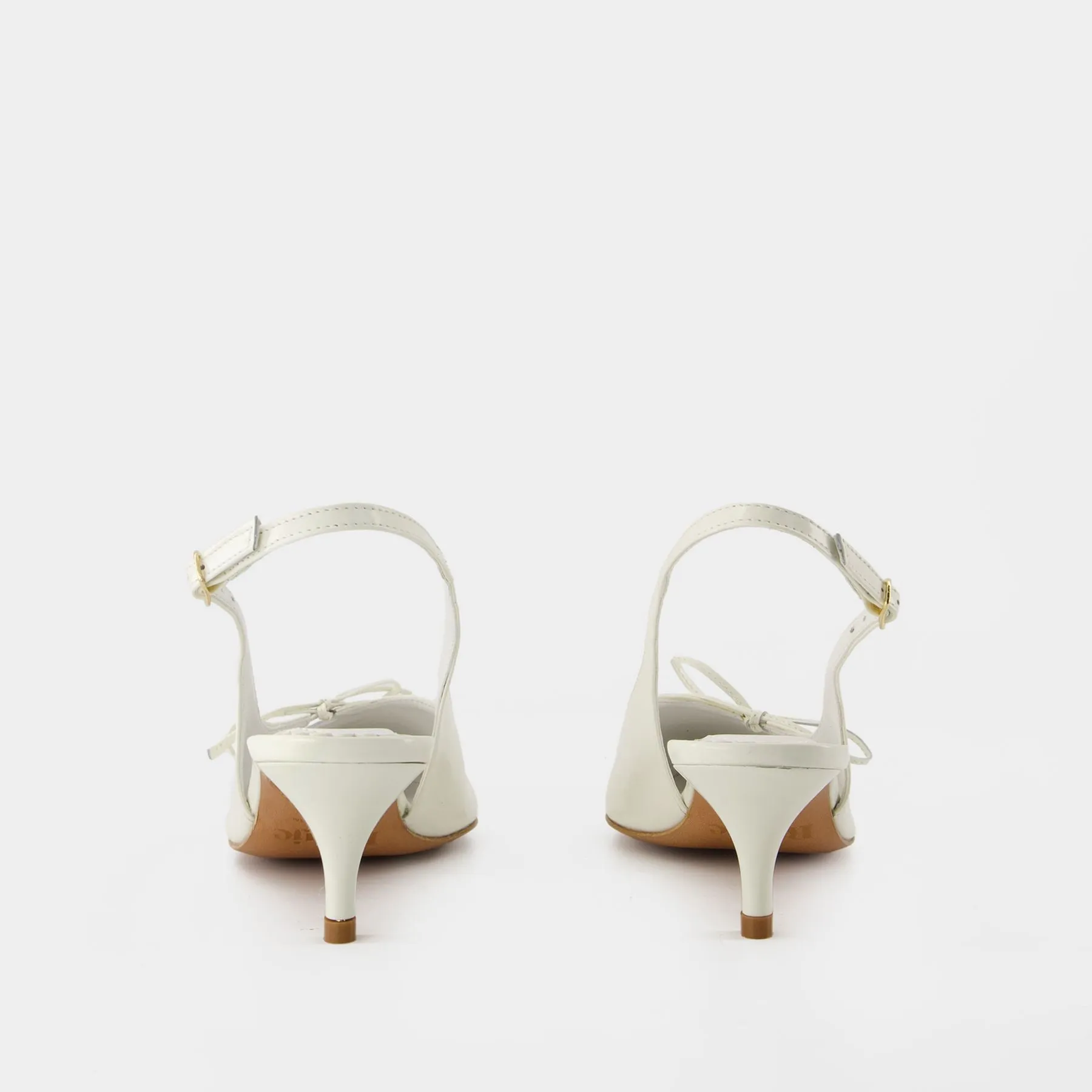 Milanaise Pumps - Rouje - Leather - Beige