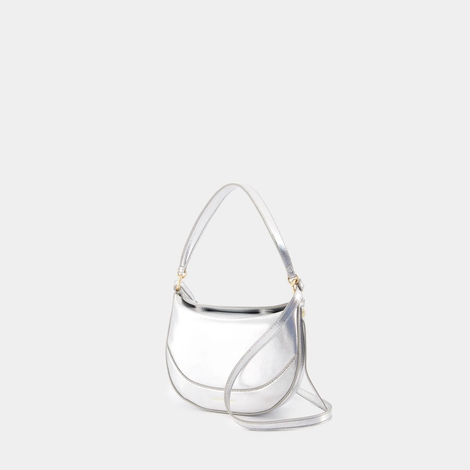 Mini Daily Bag Crossbody - Vanessa Bruno - Leather - Silver