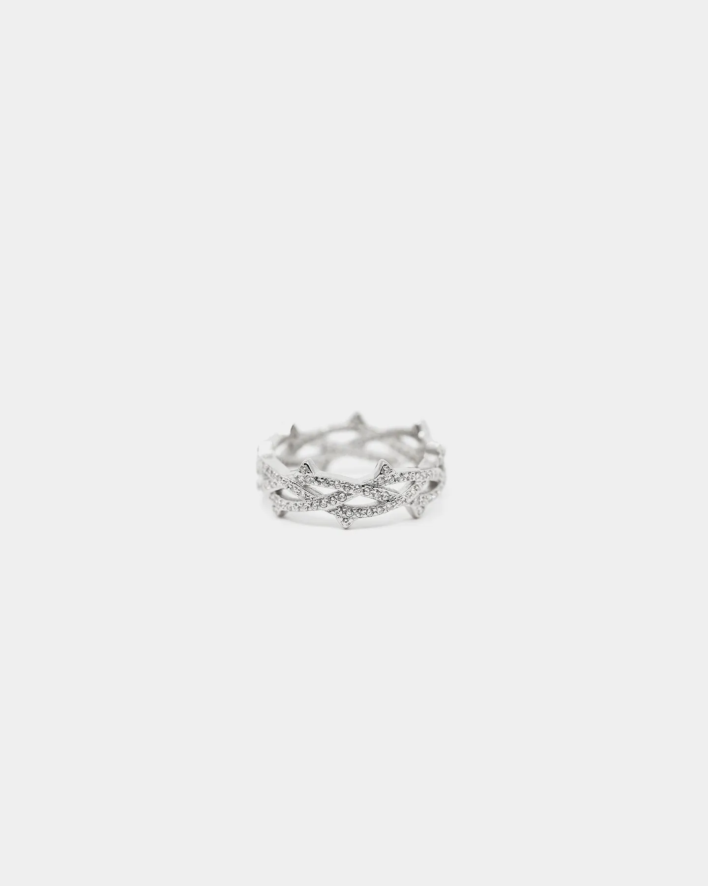 Mister Crown Ring Silver