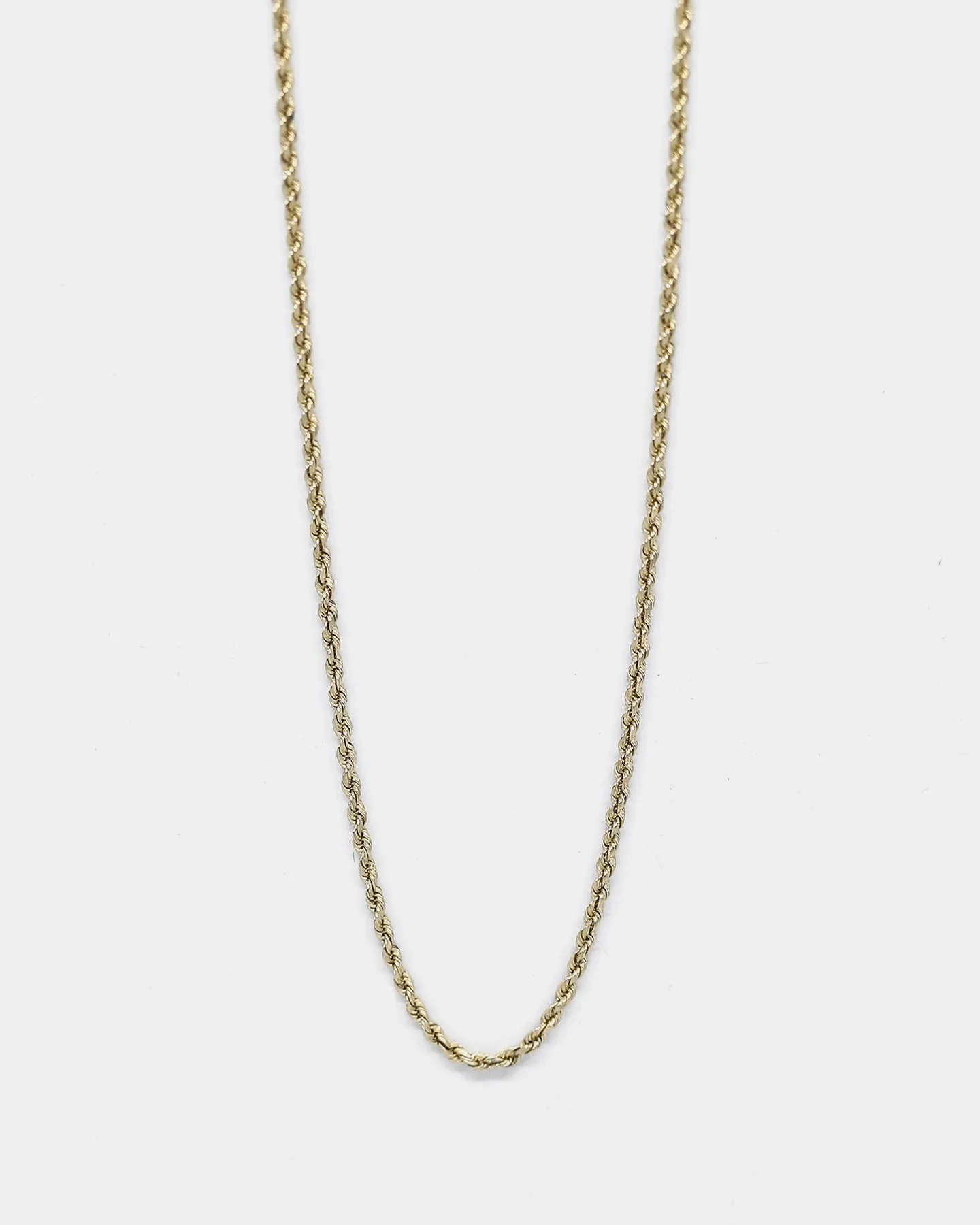 Mister Micro Rope Chain 14KT Gold