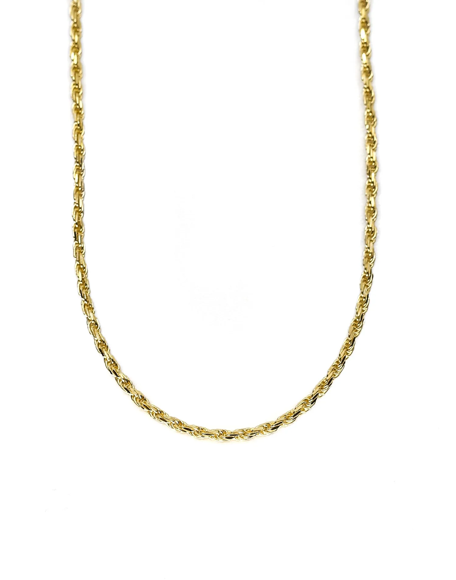 Mister Micro Rope Chain 14KT Gold