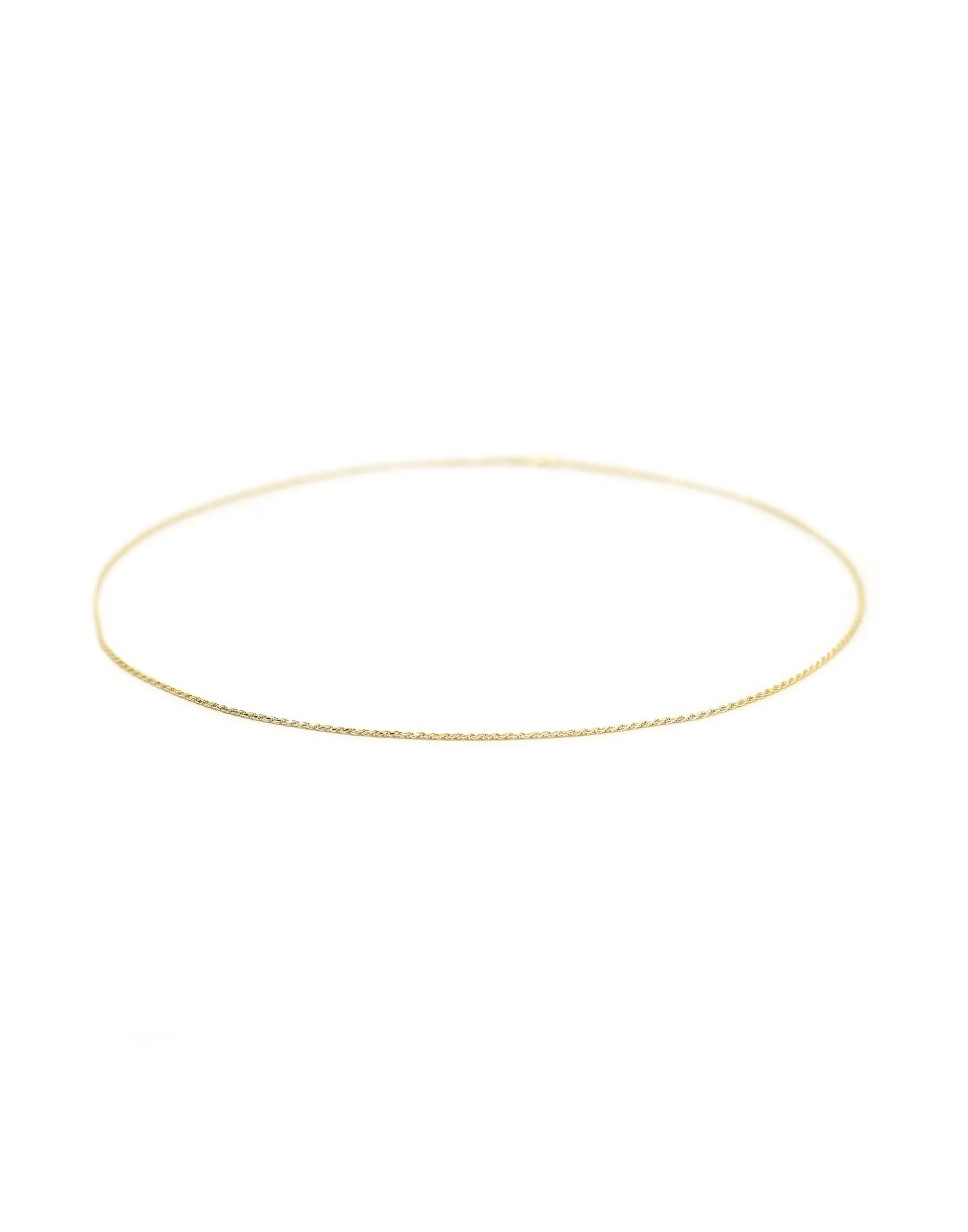 Mister Micro Rope Chain 14KT Gold