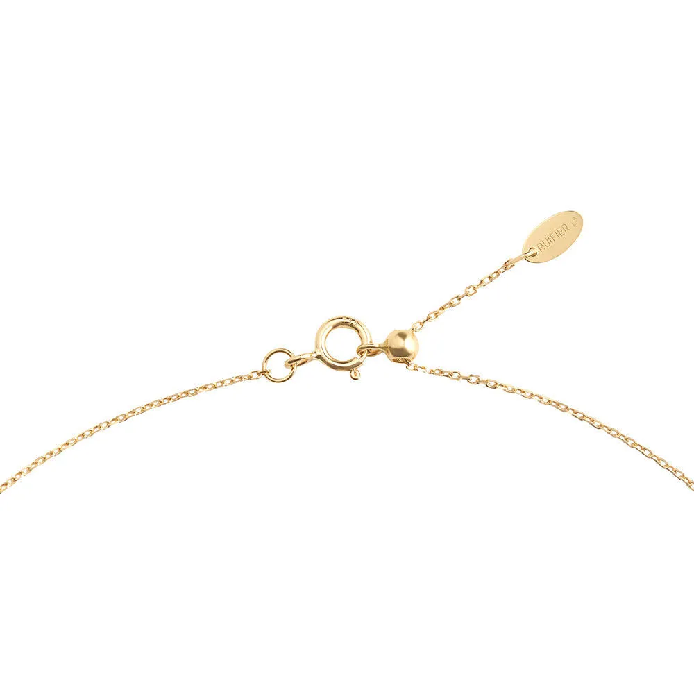 Modern Words Fine Kiss Me 18K Gold Bracelet w. Diamond