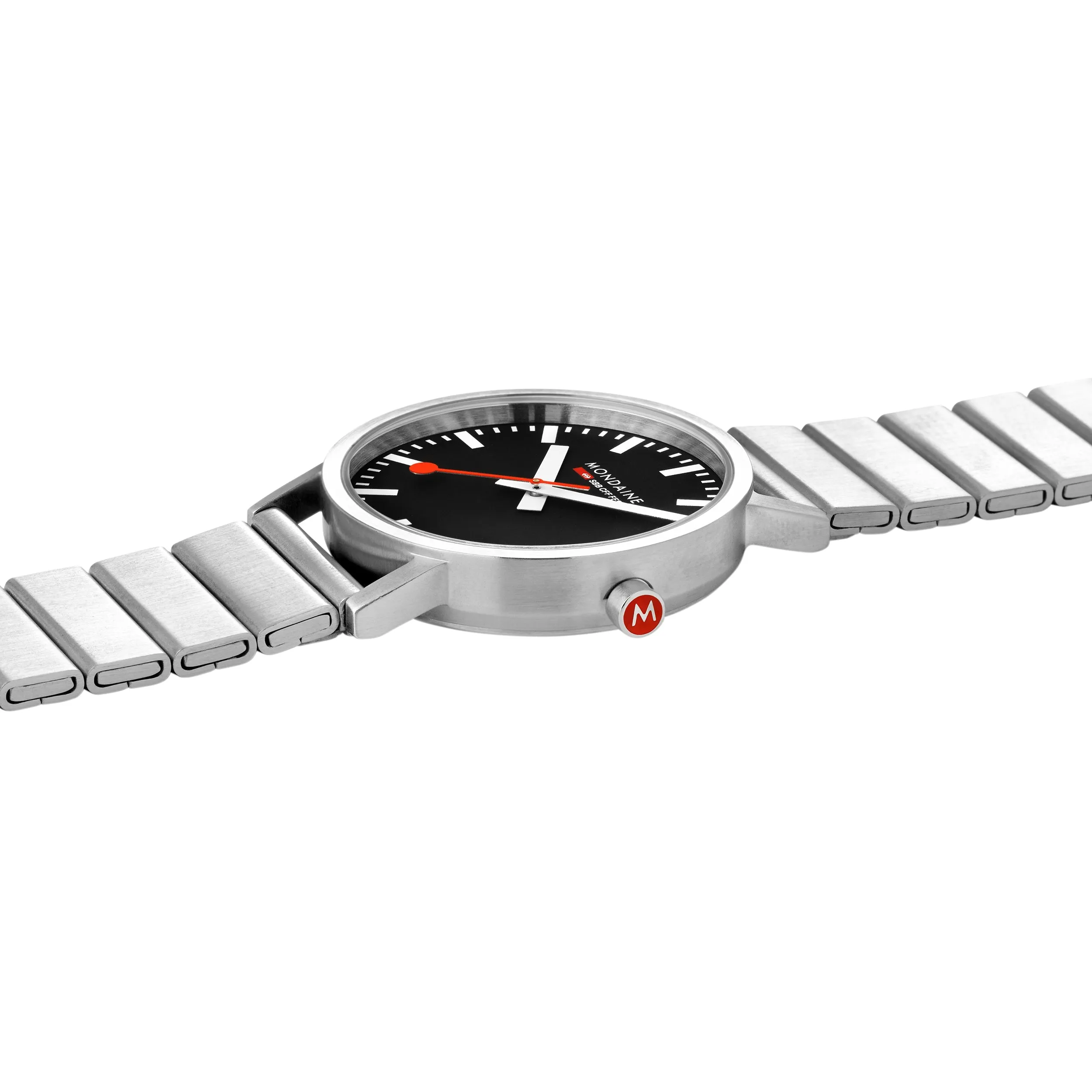 Mondaine Classic Unisex Black Watch A660.30314.16SBW