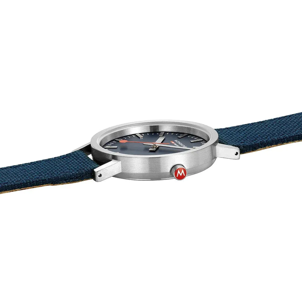 Mondaine Classic Unisex Blue Watch A660.30314.40SBD